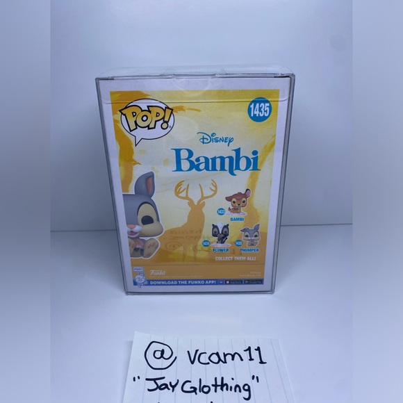 Bambi “Thumper” Disney Funko Pop! - Picture 3 of 5